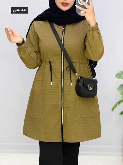 بارانی 2جیب سانتانا آذین کد 974160