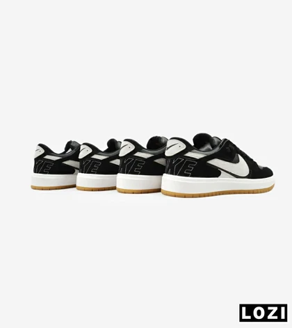 کفش کتانی مردانه مشکی کرم NIKE AIR JORDAN