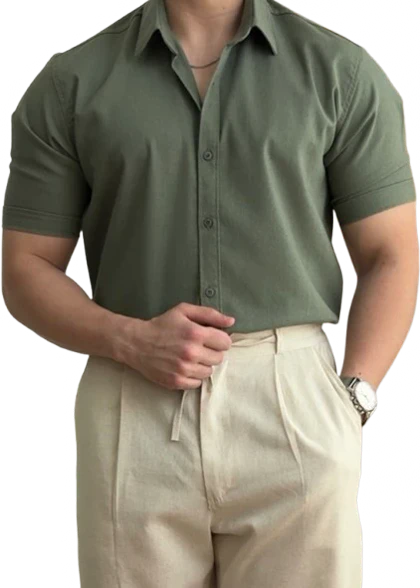 پیراهن کنف کد 636