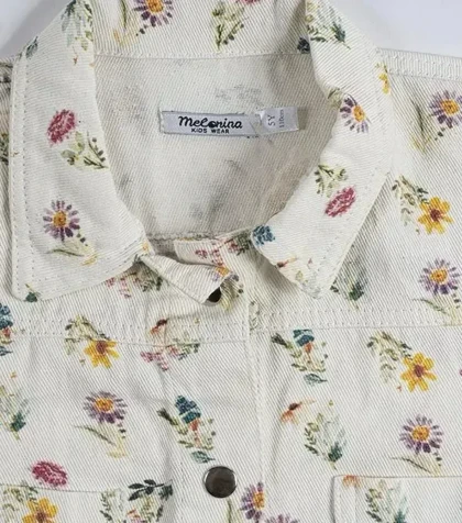 کت کتان دخترانه ملورینا Melorina کد 42105