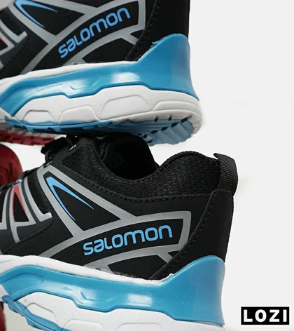 کفش کتانی بزرگ پا مشکی آبی قرمز سالومون Salomon X ULTRA