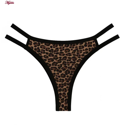 ست شورت و سوتین زنانه کارنا رز مدل فنردار پلنگی کد 5547