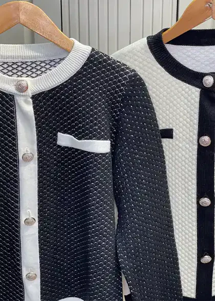 ژاکت شنل دو رنگ