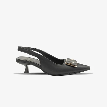 کفش مجلسی زنانه پاشنه‌دار 3 سانت مدل 400344 _ sandal valentino
