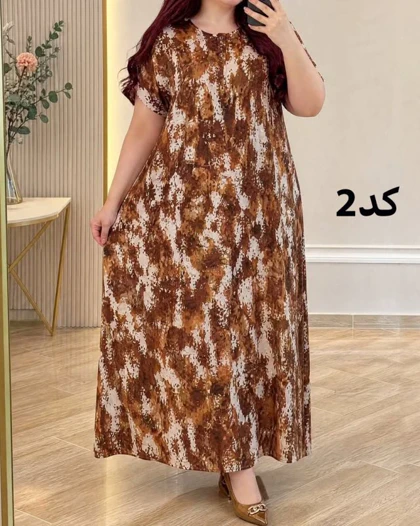 پیراهن آستین کوتاه شمس SH7612