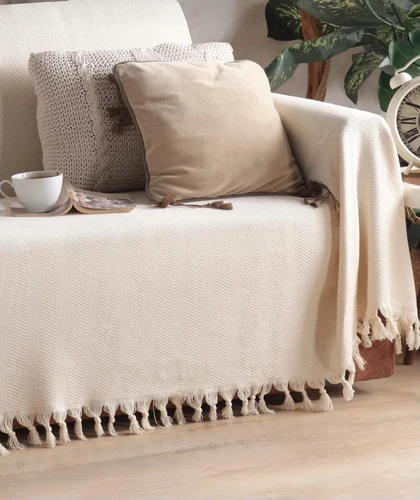 کاور و شال مبل سه نفره باترفلای مدل H1888002SS