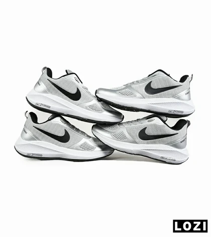 کفش کتانی مردانه و زنانه طوسی مشکی Nike guide 10