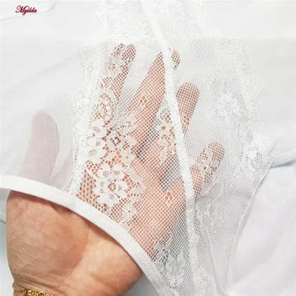 بادی بدون آستین زنانه مدل توری کد 5514-5045