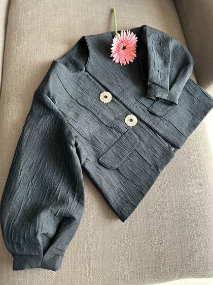 کت ژاکارد زبرا بهاره