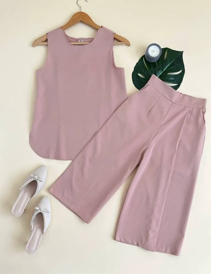 ست دو تیکه تاپ و شلوار کد 1999