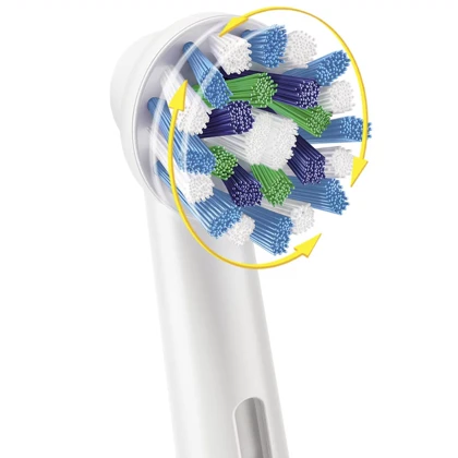 سری یدک مسواک برقی اورال بی Oral-B مدل CrossAction EB50-4 بسته 4 عددی