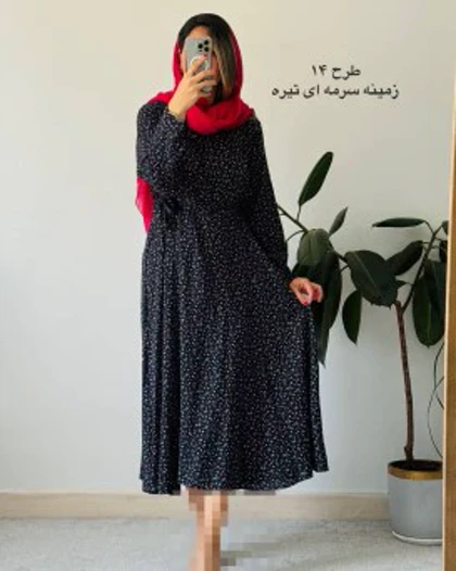 پیراهن ساحلی گل دخت 3