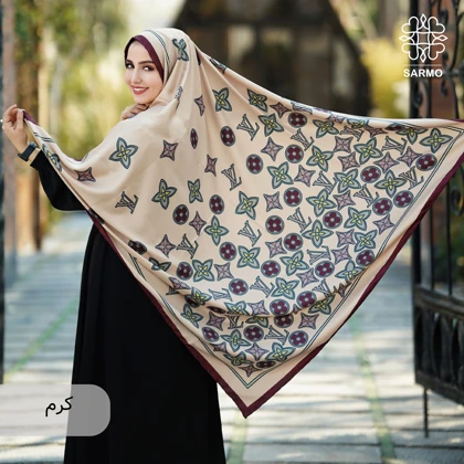 روسری ابریشم کجراه تارا