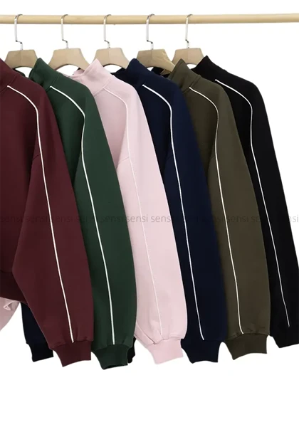 دورس باکسی داخل کرک نیم زیپ کد1004807