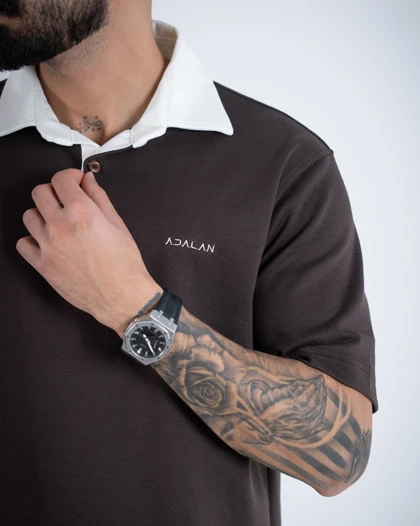 پولوشرت وارداتی ژاکارد-کد4797