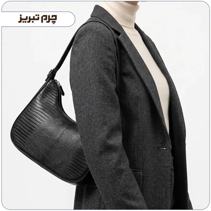 کیف دوشی زنانه چرم اصل مدل BL137