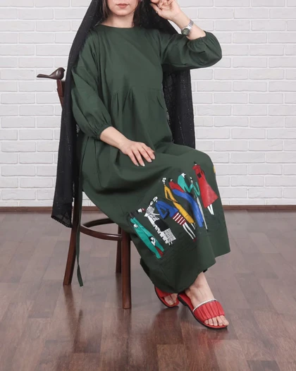 ساحلی نخی طرح بازار 7158
