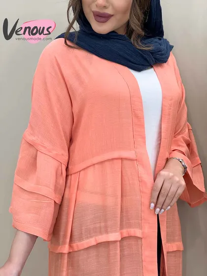 مانتو عبایی پله ای