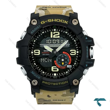 ساعت کاسیو جیشاک GG-1000 مردانه چریکی Casio-7876-G