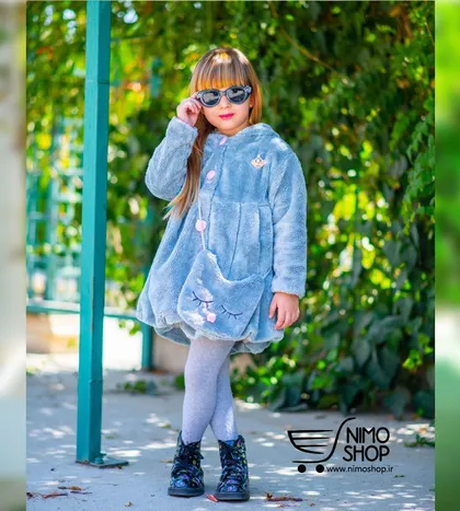 پالتو کیفدار پولیشی مدل خرگوش