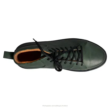کتانی نیم‌ساق دژفول گازولین سبز - GAAZOLIN Dejfull-Mid Green/Black W