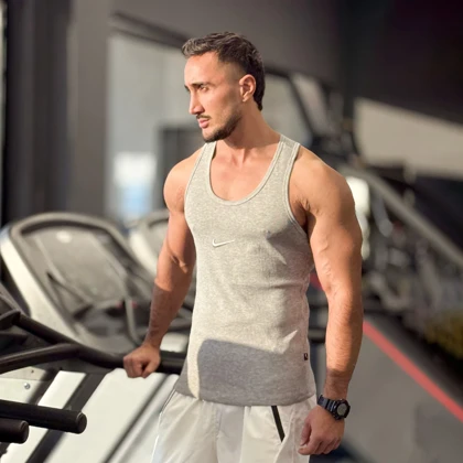 رکابی تنک تاپ قهرمانی کبریتی نایک طوسی