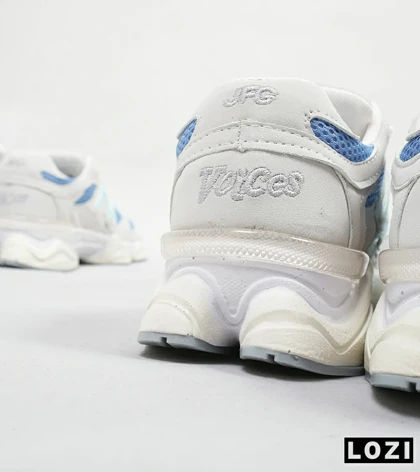 کفش کتانی زنانه طوسی آبی NEW BALANCE 9060