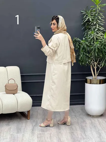 کت و پیراهن لمه دار