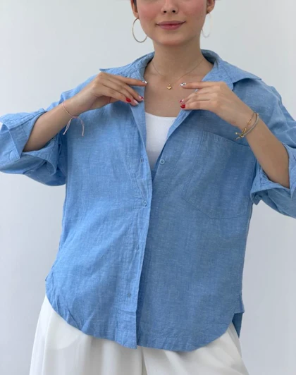شومیز پایین هلال zara