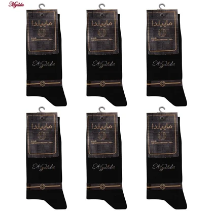 جوراب مردانه ماییلدا مدل 3633-201 بسته 6 عددی