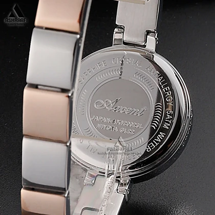 ساعت اکسنت صفحه مشکی Axcent AX120023SRG