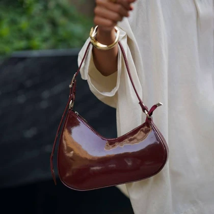 کیف زنانه ورنی Women Shoulder Bag A04