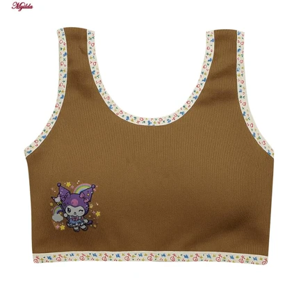 نیم‌تنه دخترانه ماییلدا مدل پددار کد 5552