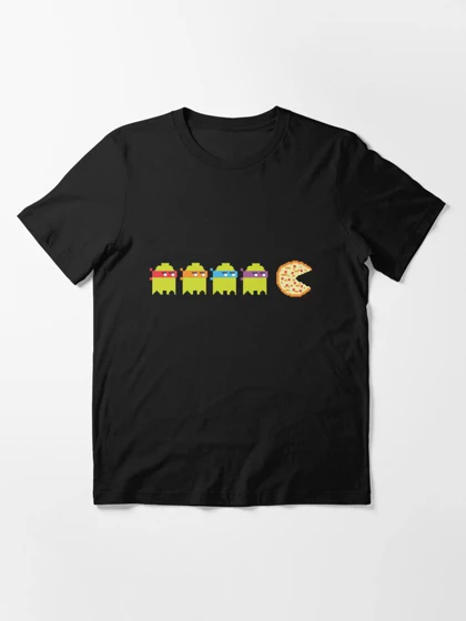 تیشرت کلاسیک لاک پشت های نینجا | Teenage Mutant Ninja Turtles Retro Vintage Essential کد 231105