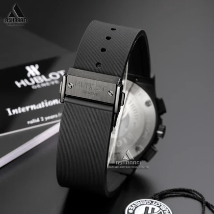 ساعت هابلوت مشکی Hublot Classic Fusion 7079
