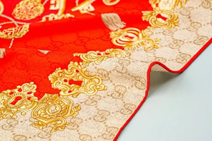 شال ابریشم ژاکارد گوچی کلید 20189