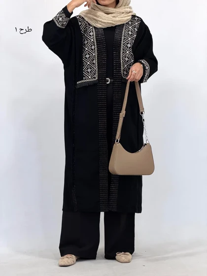 مانتو مجلسی سوزندوزی الیارا