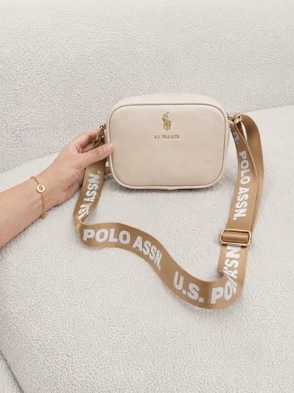 کیف POLO دوشی کرم پولو ترند مد
