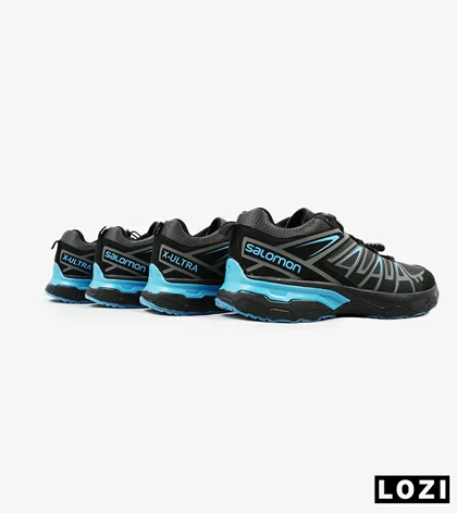 کفش کتانی مشکی آبی سالومون Salomon X ULTRA