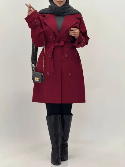 3973-بارانی مزونی دلسا