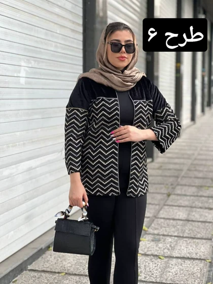 کت مخمل صنم کد 1485