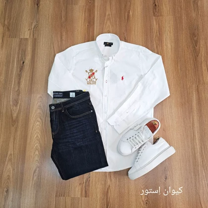پیراهن لوگوریز و بزرگ طرح پولو