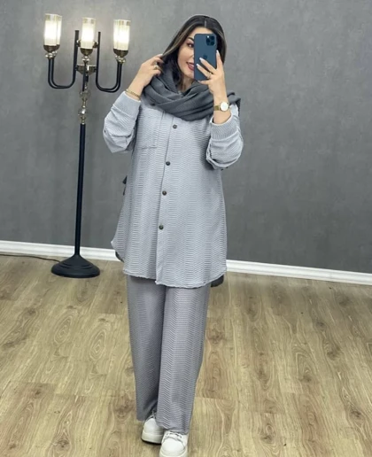 مانتو شلوار بیسکویتی