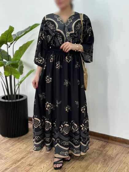 پیراهن بلند سروناز