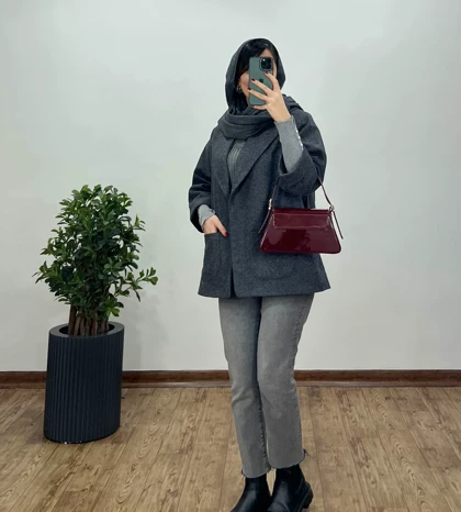 پالتو فوتر آستردار نیکول 1