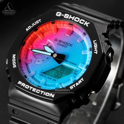 ساعت جی شاک رنگی Casio G-Shock GA-2100-KR11