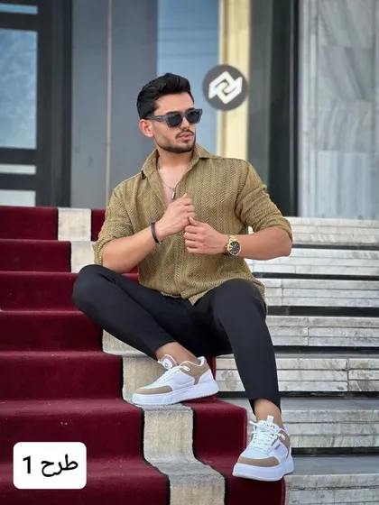 پیراهن جناقی _ کد 3039