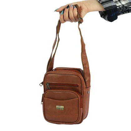 کیف دوشی چرمی POLO مدل MC-153