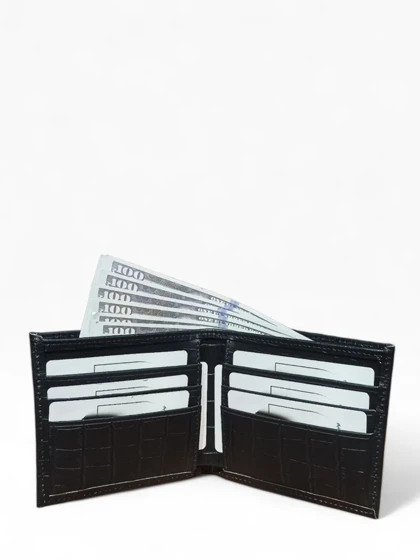 کیف پول جیبی چرم طبیعی مدل جوان