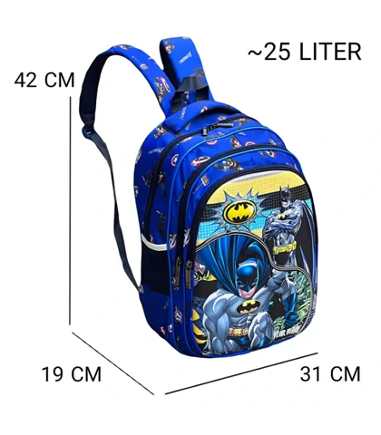 کوله پشتی مدرسه بتمن 3928 BATMAN